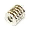 Muti-poles Magnetized N35 - N52 Neodymium Ring Magnets for Magnetic Separator, Sensors thumbnail-1