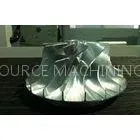 Precision Oil Pumps , Compressors CNC Machining Impellers With Aluminum 6061 thumbnail-1