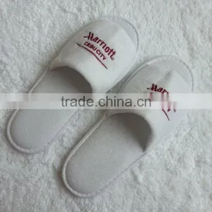 Washable 100% Cotton Hotel Slipper With Embroidery thumbnail-1