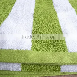 100 Percent Cotton Yarn-dyed Striped Beach Towels Cun Chair Towel thumbnail-2