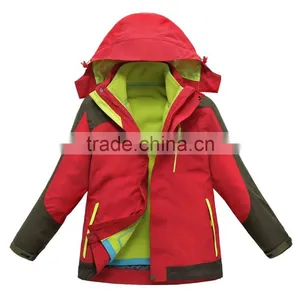 Kid Water Resistant Jacket With Polar Fleece Removable Liner thumbnail-6