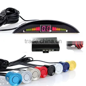 Hongston Wireless Car Parking Sensor 4 Sensors Backup Radar Sensor System thumbnail-1