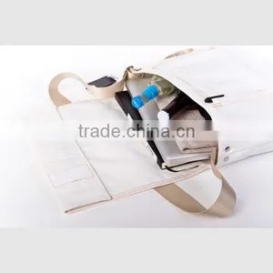 New Arrival Child Canvas Messenger Bag With Outside Windows Shoulder Laptop Messenger Bag thumbnail-5