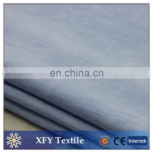 XFY Dyed Blue 100% Linen Fabric for Pillow thumbnail-3