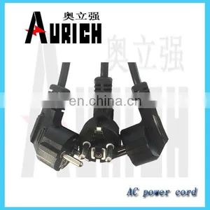 ac Power Cable eu Ground 220 Volt Power Plug Tail Plug Power Cord thumbnail-3
