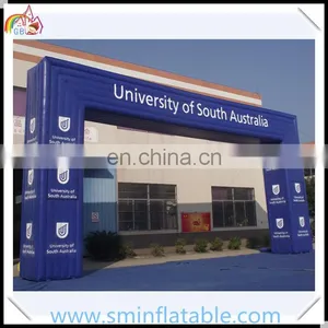 Commercial Inflatable Arch, Outdoor Pvc Inflatable Blue Cube Archway , Inflatable Square Entrance Arch for Promotion thumbnail-1