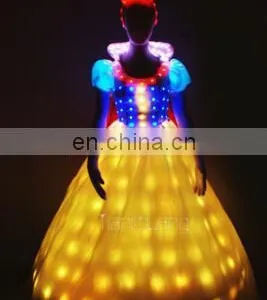 High Grade LED Wedding Veil for Party/show,lighting up Cloth thumbnail-3