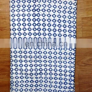 Indian Hand Block Print Fabric 100% Cotton Natural Print thumbnail-1