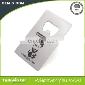 Custom Stainless Steel Material Credit Card Bottle Opener thumbnail-4
