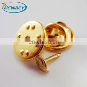 High Quality Golden Metal Butterfly Clutches With Needles thumbnail-1