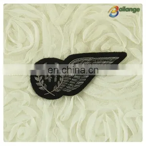 Brilliant High Quality Custom 100% Handmade Military Bullion Badges for Uniform thumbnail-1
