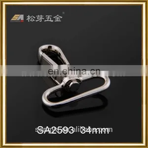 Hot Zinc Alloy Snap Hook, Plated Trigger Snap Hook For Handbag, Dog Leash Snap Hook Keychain Hook thumbnail-1