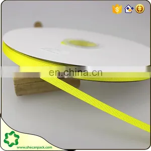 SHECAN Polyester Plain Different Color Size 6mm Wide 'grosgrain Ribbon for Gift thumbnail-1