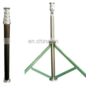 5.5m Unlocking Aluminum Lighting Mobile Pneumatic Telescopic Mast thumbnail-2