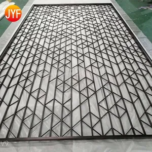 Foshan Manufactroy High Quality Stainless Steel Decorative Welding Screen Room Divider thumbnail-2