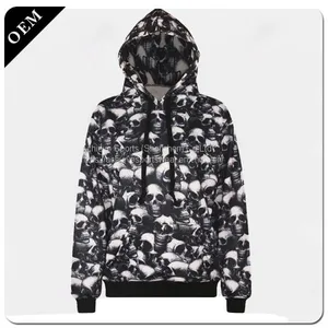 High Quality 100% Cotton Pullover Warm Wholesale Men Custom Printing Embroidery Hoodies thumbnail-5