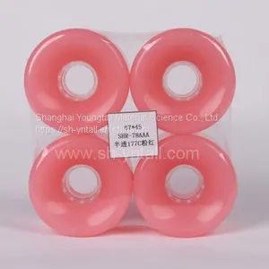 pu Wheels for Skate Board 67*45 Transparent Skateboard PU Wheels thumbnail-1