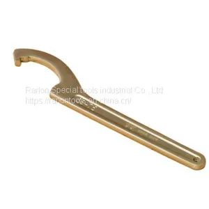 Non-sparking Adjustable Hook Wrench No.1104 thumbnail-3