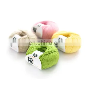 Hot Sale Low Price Egyptian 100% Cotton Yarn Knitting for Scarf and Hat thumbnail-2