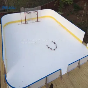 Roller Skating Court Flooring/Artifical Ice Roller Skating Rink/Hockey Flooring Tile thumbnail-1