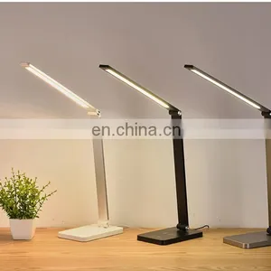 Wholesale Modern Bedside Foldable Led Table Lamp Light Phone Wireless Charging Desk Lamp thumbnail-7