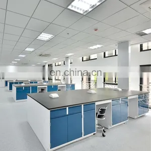 Manufacturer Hot Sale Lab Furniture Steel Laboratory Work Bench Table Price thumbnail-6