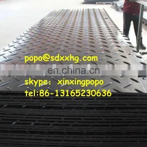 Plastic Road Plate/ Plastic Track Way Panel / Plastic Ground Protection Mats thumbnail-1