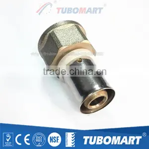 Hight Quality U Type Copper Press Fittings for Underfloor Heating Pipes thumbnail-3