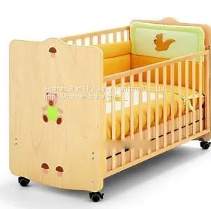 Cute Cartoon Baby Crib thumbnail-1