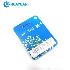Colorful Proximity 13.56MHz T5577 Contactless Pear RFID Keyfob Tag thumbnail-5