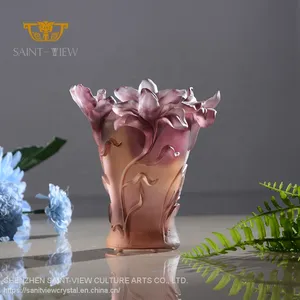 Handmade Crystal Mini Violet Bakhoor Incense Burner Baby Shower Giveaways Gifts thumbnail-2