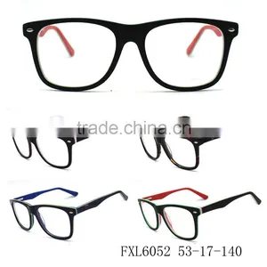 Acetate Spectacles Frames and Big Frame New Glasses and Women's Rhinestone Eyeglass Frames thumbnail-1