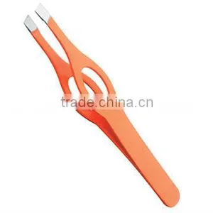 Fine Eyebrow Tweezer, Pointed Tweezer, Hair Removal Tweezer, Slanted Tweezer thumbnail-1