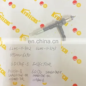 Hot Sale 6245-11-3100 6245-11-3101 6245-11-3102 6245-11-3103 095000-6290 INJECTOR 6D170E-5 6D170 thumbnail-2