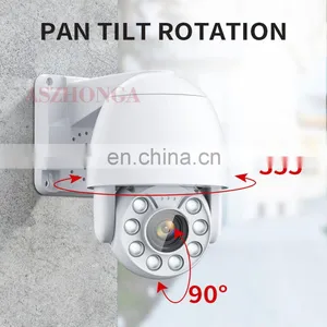 5MP 48V POE Security IP Network Camera Outdoor HD 5X Zoom PTZ CCTV Surveillance Cam Night Vision H.265 thumbnail-5