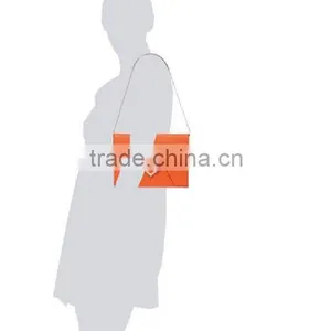 Fashion Saffiano Leather Women Envelope Clutch Bag With Strape Leather Shoulder Bag thumbnail-2