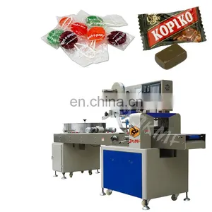 300bags/min High Speed Automatic Small Candy Horizontal Packaging Machine Candy Bar Hard Candy Packing Machine thumbnail-1