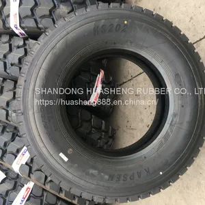 WHOLESALES CHINA SELLING TRUCK TIRE 315/70R22.5 HS202 HS268 KAPSEN TAITONG HUASHENG TIRE FACTORY thumbnail-4