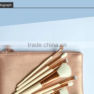 8pcs Portable Cosmetic Makeup Brush, Cosmetic Brush, Make up Brush for Travel Set thumbnail-3