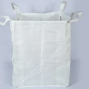 UV Coated 800kg Mesh Bulk Bag Super Sack 1tonne FIBC Used Jumbo Bag 1.2tonne Tote Sling Bag Firewood Big Bag thumbnail-3