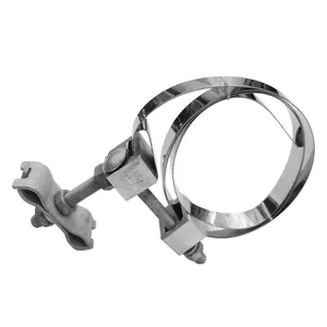 High Quality Factory Wholesale Overhead Line Hardware Opgw Pole Guide Down Lead Clamp thumbnail-5