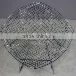 Home Furniture Steel Frame High 77cm Bertoia Chair thumbnail-5