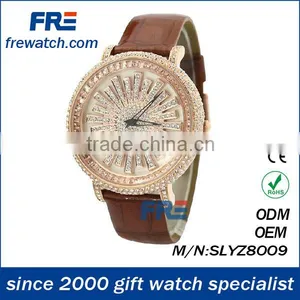 Hot Sale High Quality Jewelry Crystal Watch thumbnail-1