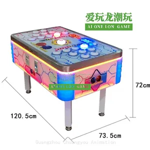 Double-player Tablet Patting Joy Bean-Beating Competitive Battle Game Machine thumbnail-1