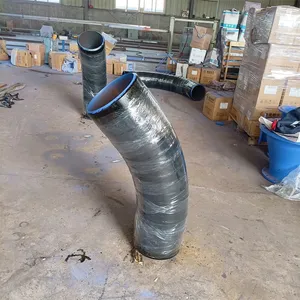 3PE Anti-corrosion Bend/resin Powder Inner and Outer Plastic Coated Pipe Fittings/epoxy Powder Elbow thumbnail-3