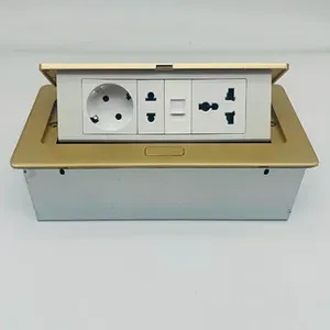 Output Electrical Outlet Socket Box Floor Boxes thumbnail-2