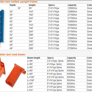 Steel Heavy Duty Racking Upright thumbnail-3