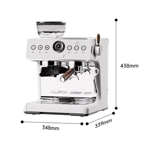 Stainless Steel Coffee Maker for Office Use, 12-Cup Thermal Carafe thumbnail-3