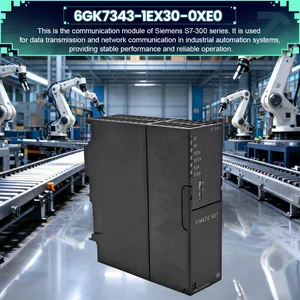 Original Siemens 6GK7343-1EX30-0XE0 CP343-1 SIMATIC S7-300 Ethernet Communication Processor PLC Module thumbnail-4