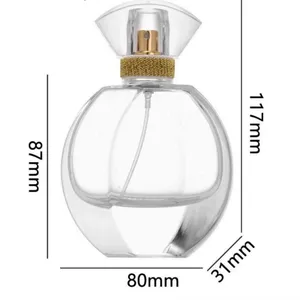 Plastic Cap With Golden Ring and Bottle thumbnail-1